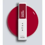 USA Nails GP Glass Burgundy – полупрозрачен burgundy гел лак с glass effect и витражен jelly финиш, 7 мл