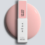 MUSA Nails Gel Polish GP033 Twinkle – перлено розов полуперманентен гел лак с шимър ефект, 7 мл